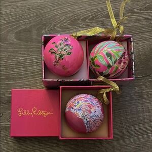 Lilly Pulitzer ornaments